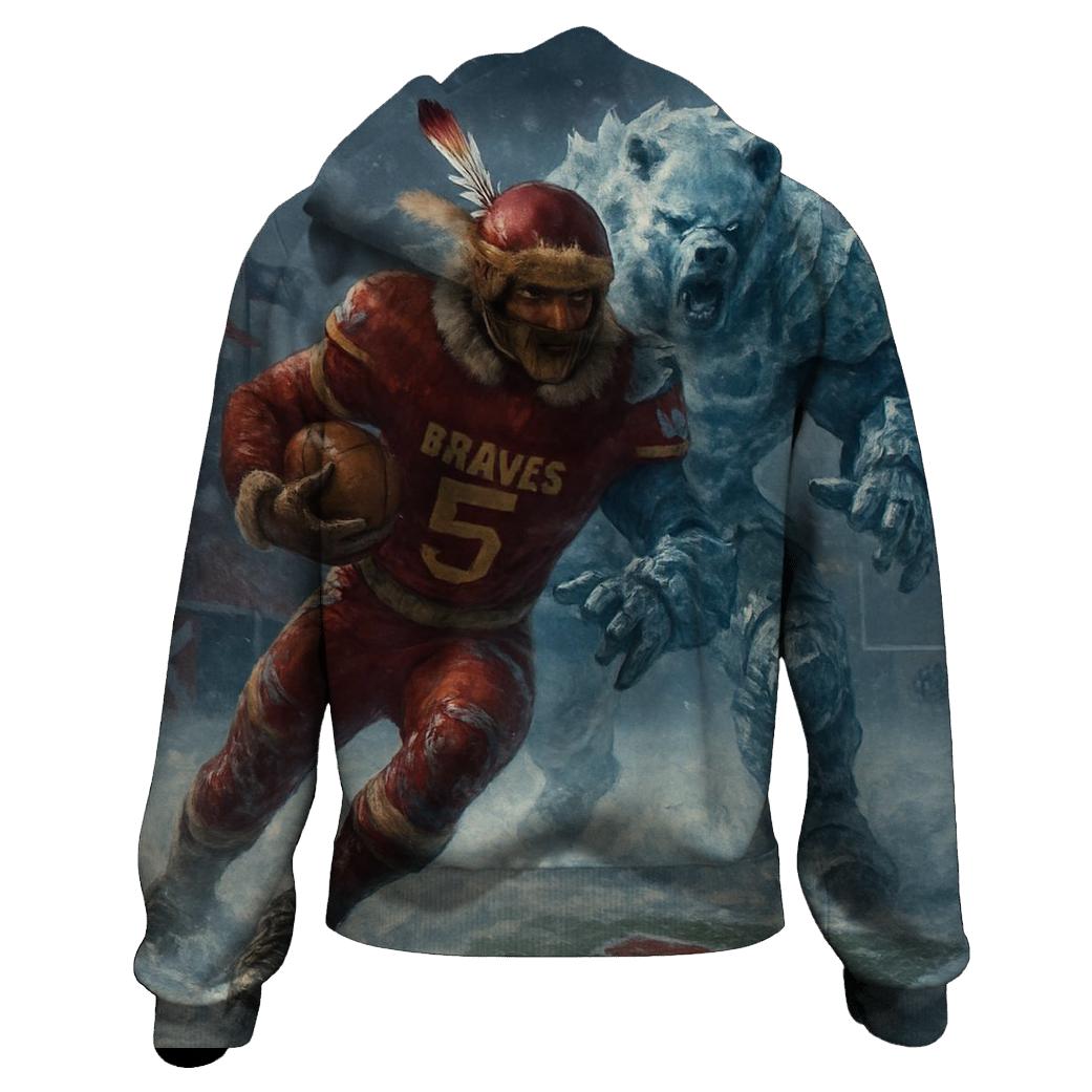 Frozen Yard Battle Of The Brave And The Bear hoodie styles