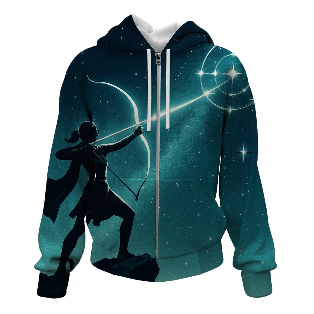 Celestial Archery Challenge lightweight hoodies