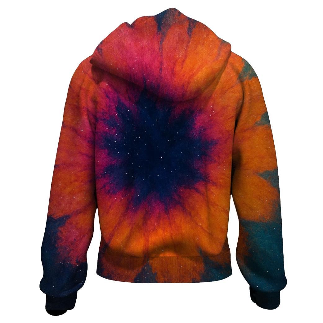 Cosmic Coral Bloom hoodie trends
