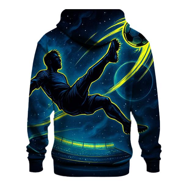 Cosmic Soccer Striker lightweight hoodies