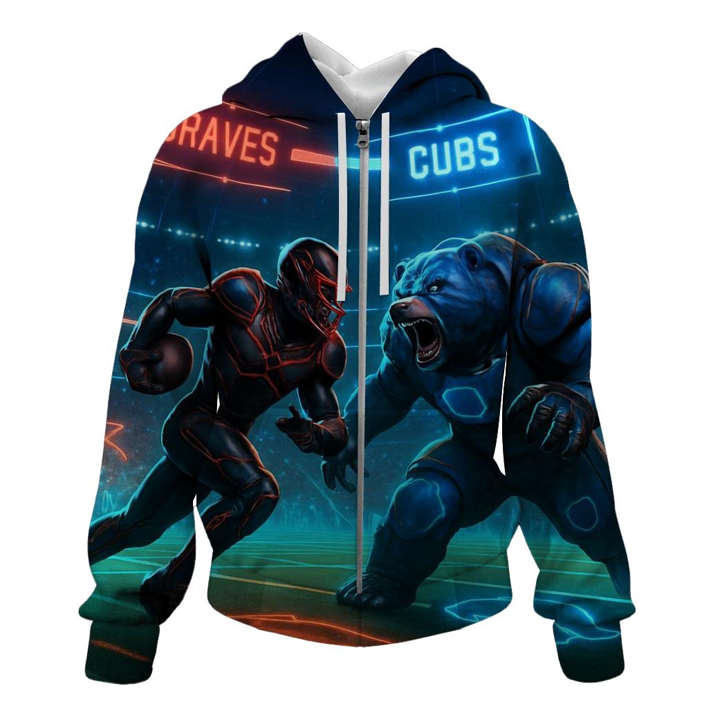 Dome Of Roaring Rivalry zip-up hoodies