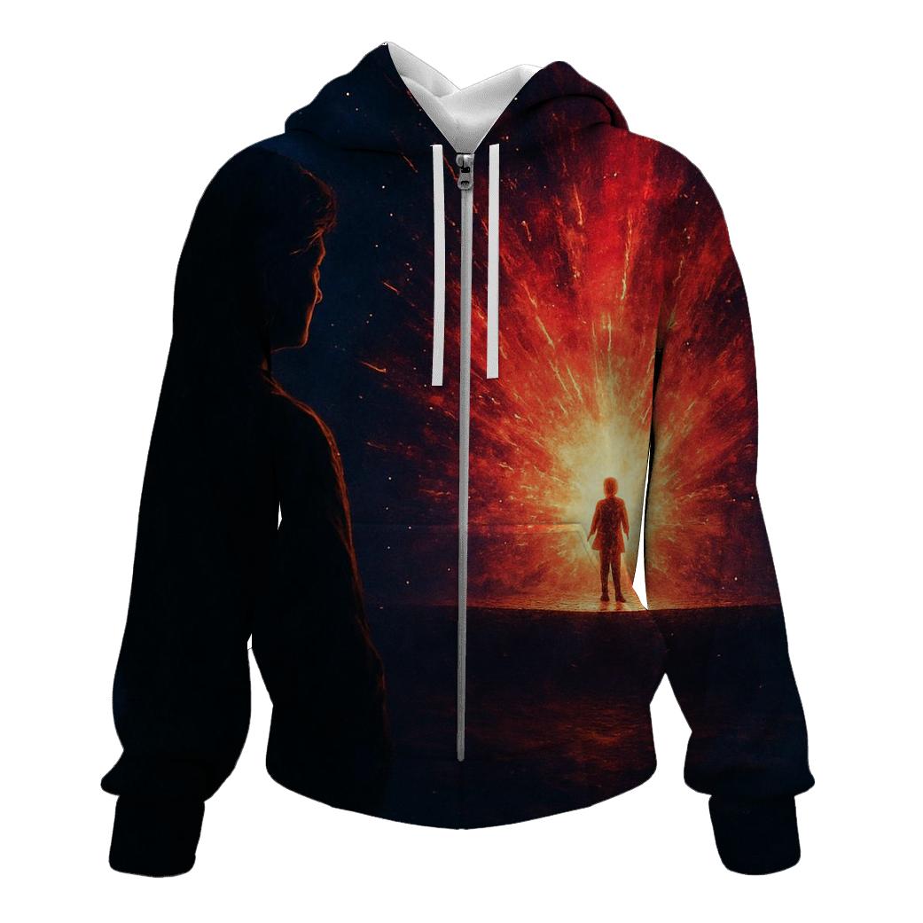 Supernova Of Her Silent Pride embroidered hoodies