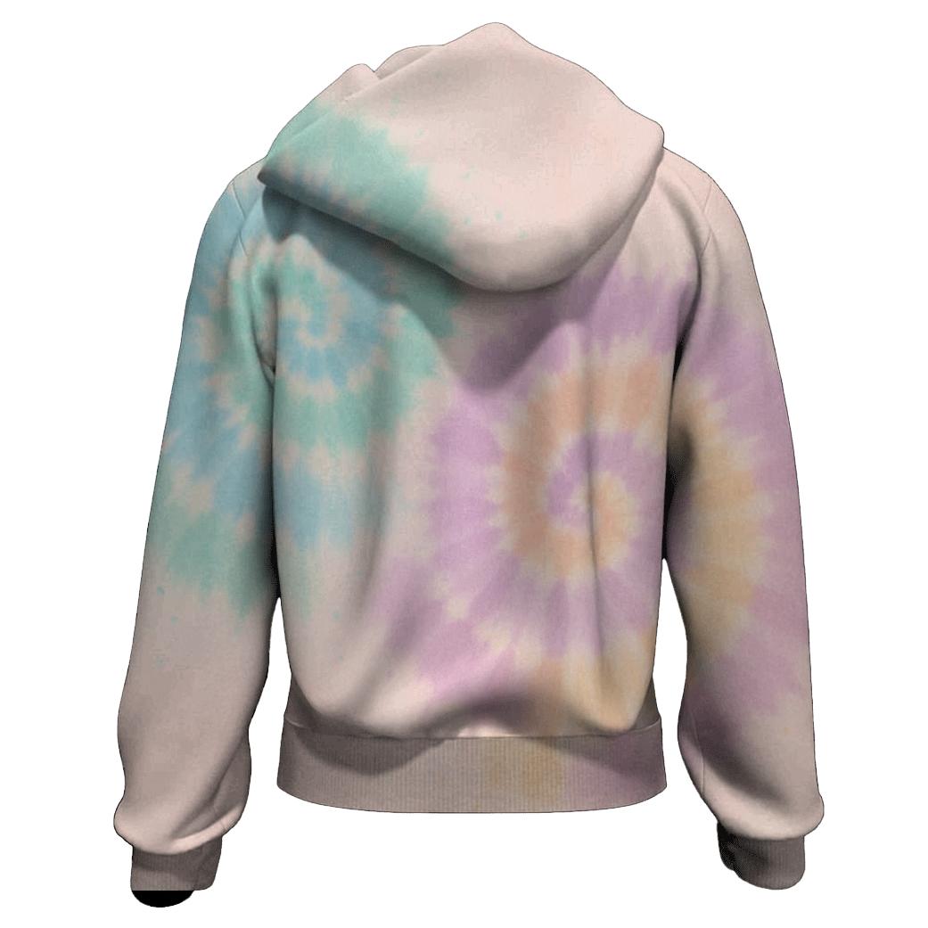 Candy Cloud Pastel Spiral Duo hoodie designs