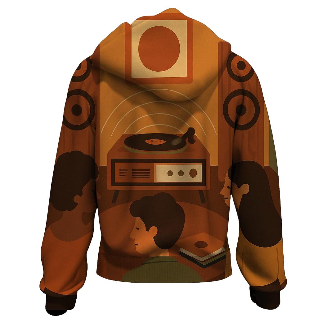Groove Room Listening Party designer hoodies
