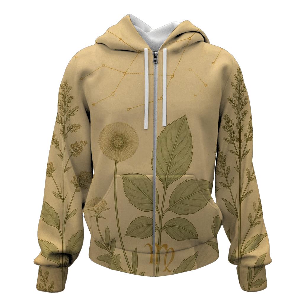 Virgo Celestial Herb Garden Chart hoodie trends