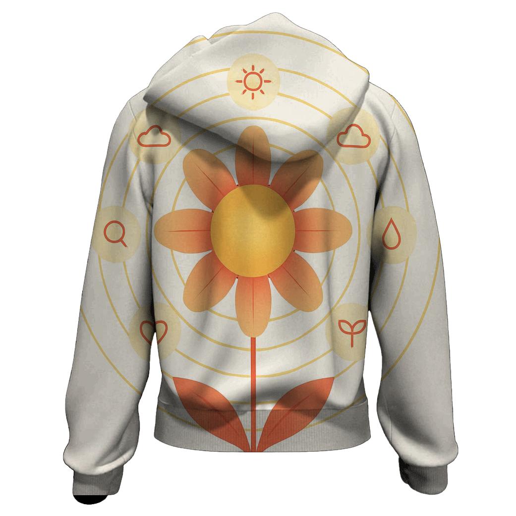 Solar Bloom Diagram hoodie designs