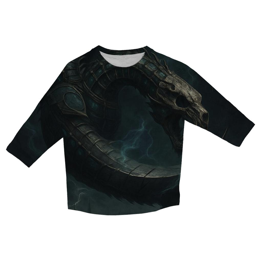 SerpentOfTheIronMoon fashion 3/4 sleeve shirts