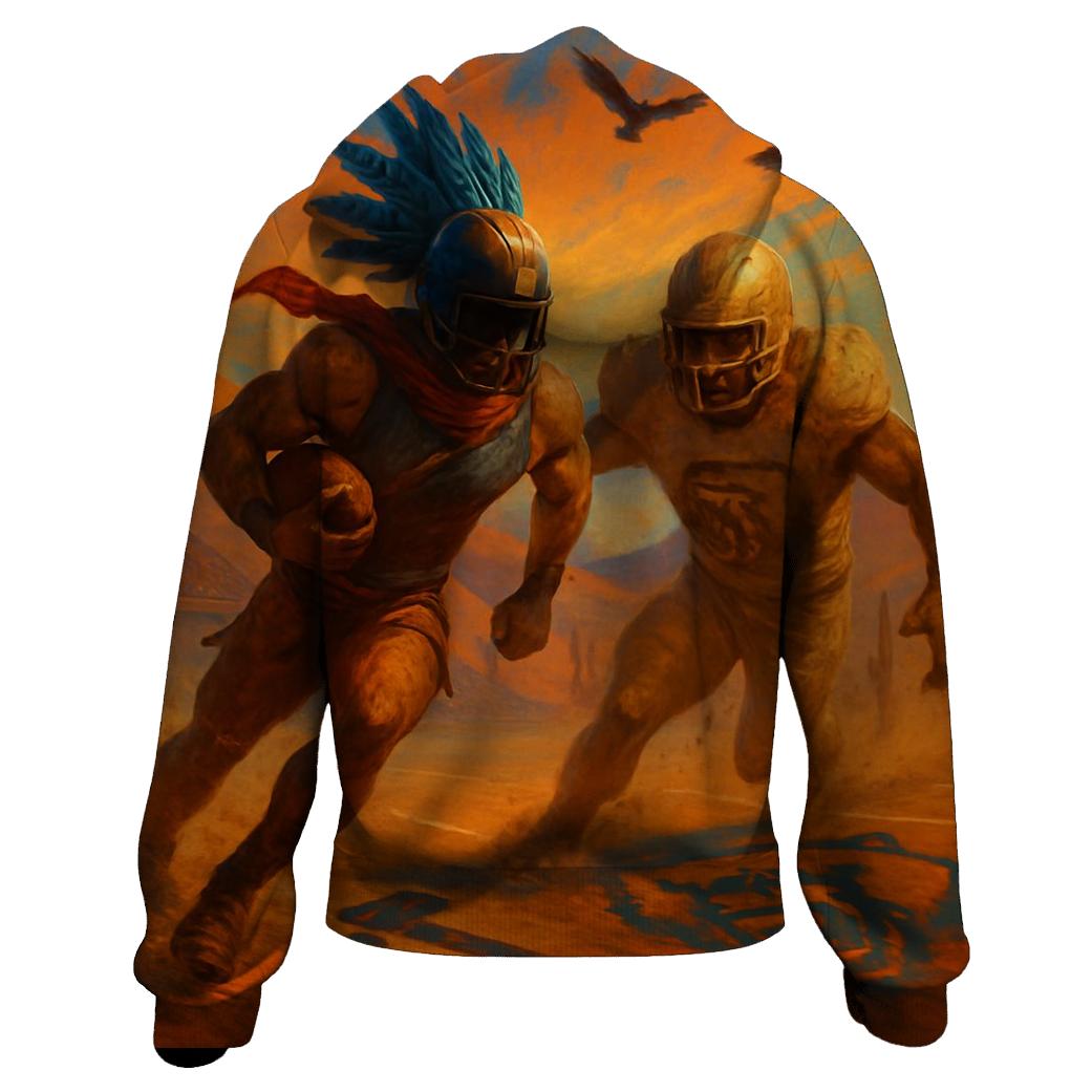 Desert Gridiron Braves Vs Cubs Mirage lightweight hoodies