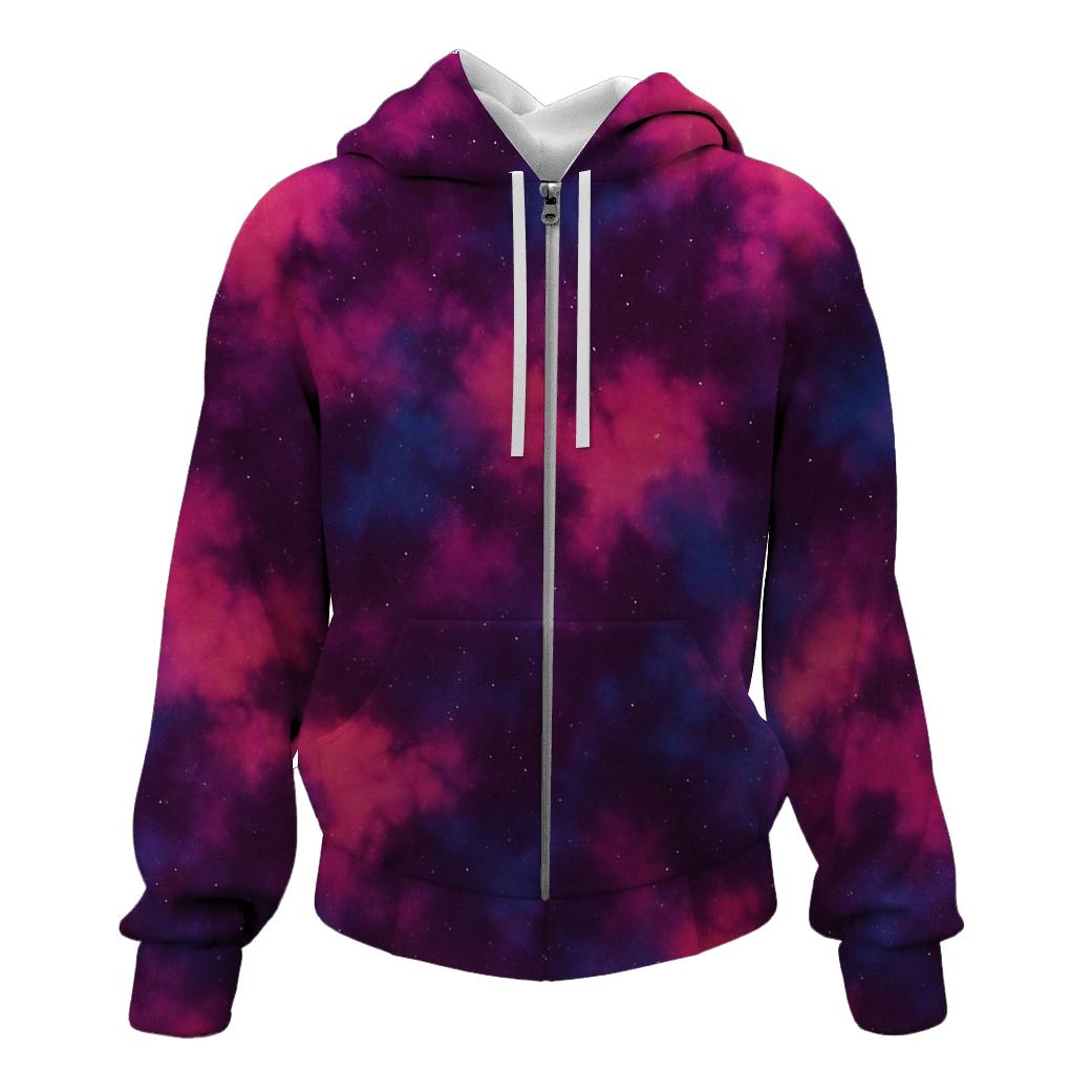 Nebula Speckle Scrunch Field premium hoodies