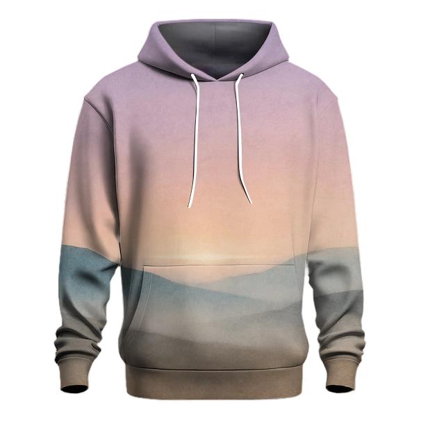 Luminous Horizon Veil graphic hoodies