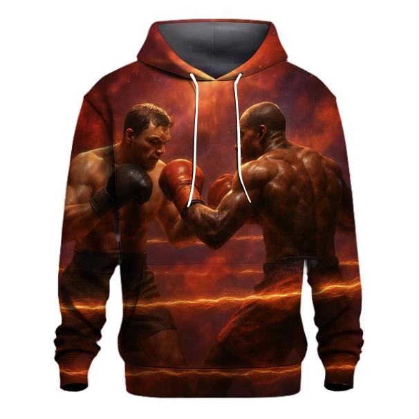 Nebula Boxing Arena printed hoodies