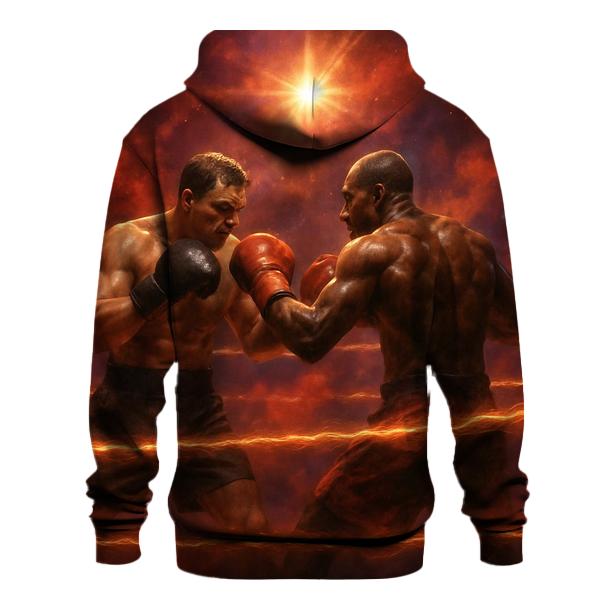 Nebula Boxing Arena printed hoodies