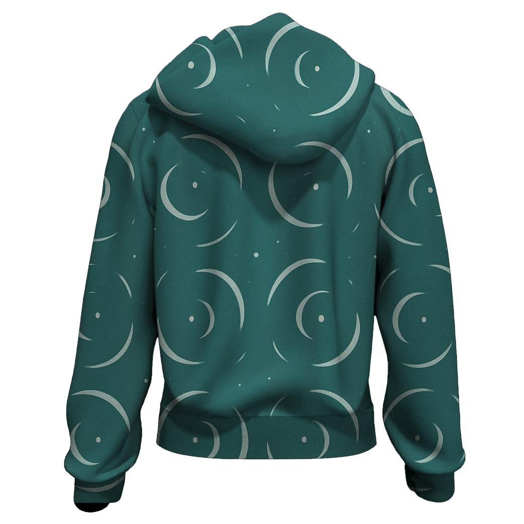 Gravitational Lens Arcfield graphic hoodies