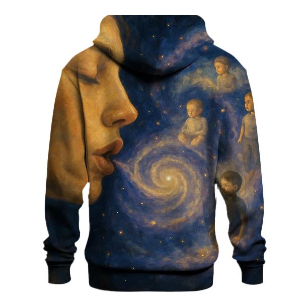Galaxy Within Her Gentle Lullaby pullover hoodies