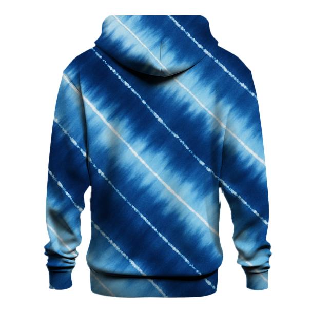 Indigo River Arashi Diagonal Flow designer hoodies