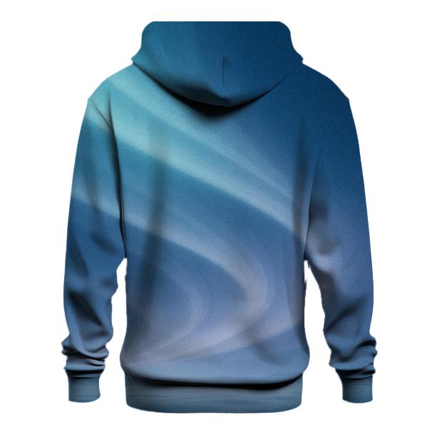 Glacial Aurora Drift pullover hoodies
