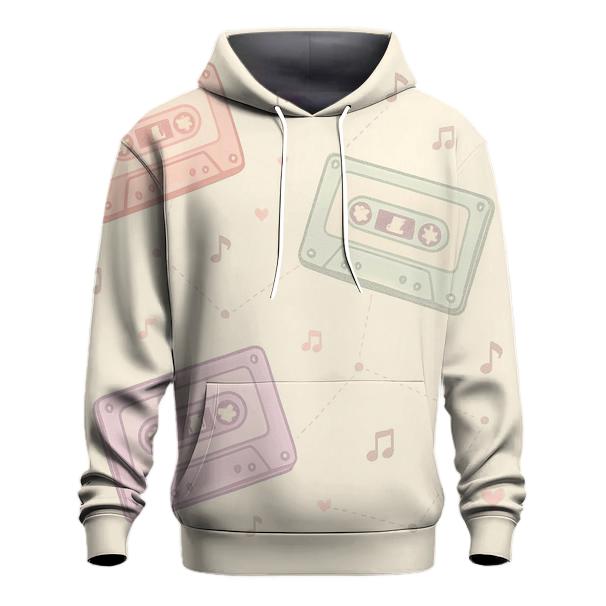 Pastel Cassette Constellation lightweight hoodies