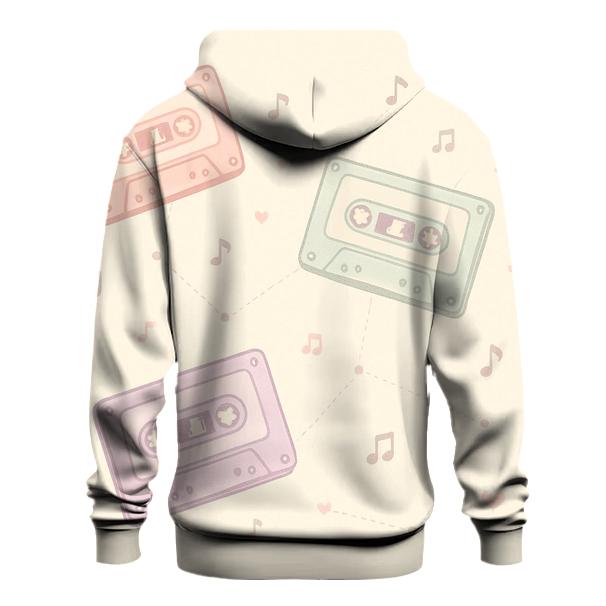 Pastel Cassette Constellation lightweight hoodies