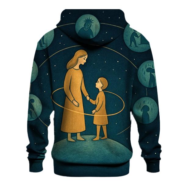 Orbit Of Her Endless Patience pullover hoodies