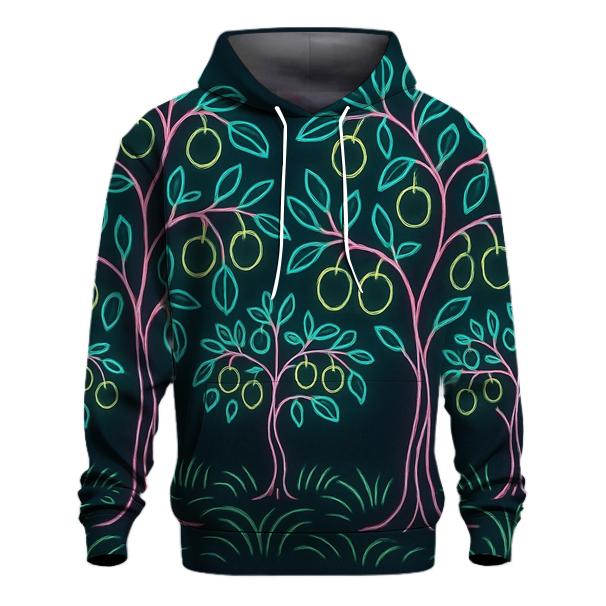 Neon Orchard Linescape premium hoodies