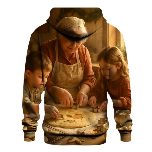 Grandmas Christmas Cookie Kitchen lightweight hoodies