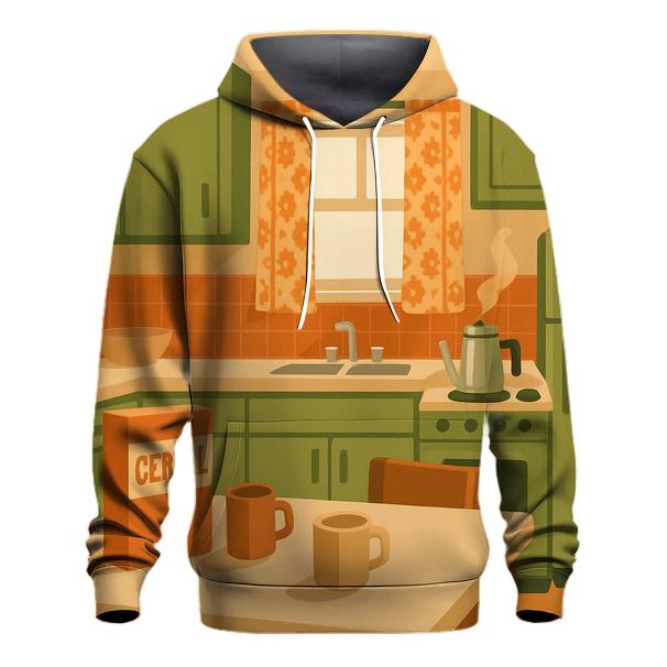 Retro Kitchen Morning hoodie styles