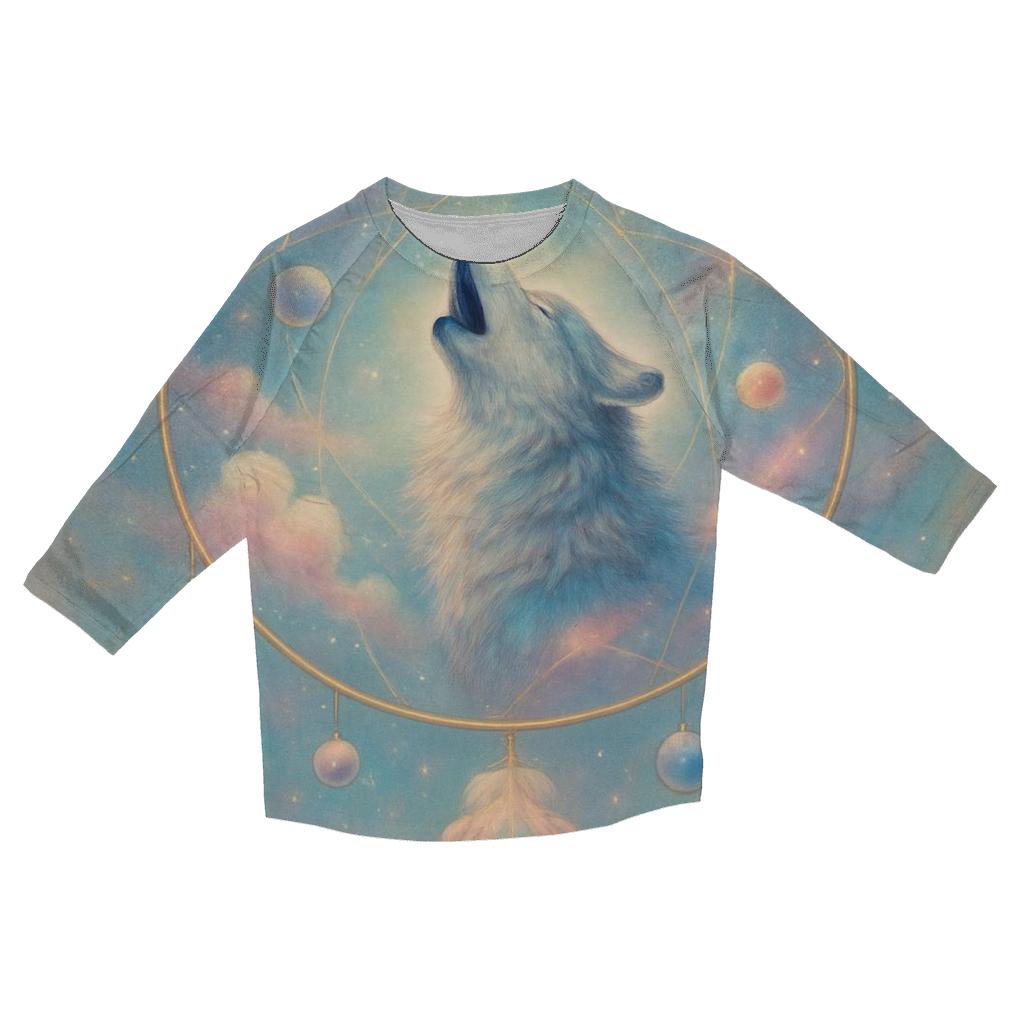 Dreamcatcher Sky Howler cotton quarter sleeve shirts
