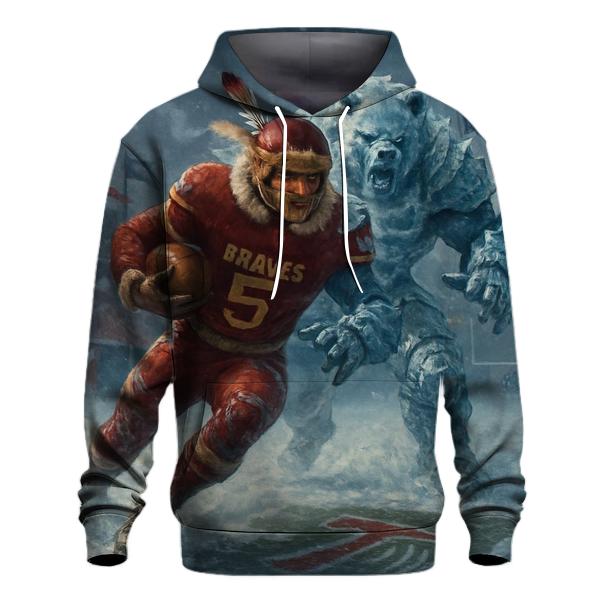 Frozen Yard Battle Of The Brave And The Bear hoodie trends