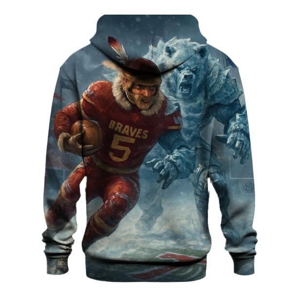 Frozen Yard Battle Of The Brave And The Bear hoodie trends