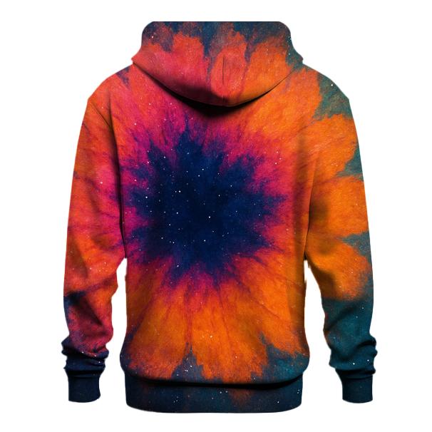 Cosmic Coral Bloom graphic hoodies