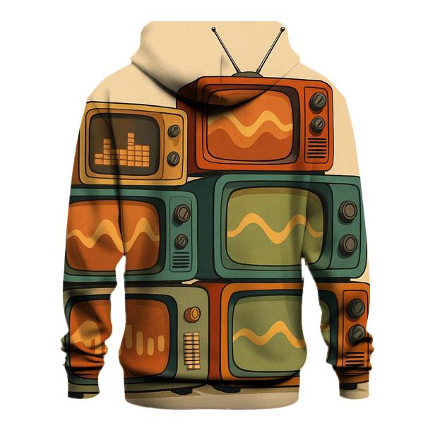 Retro TV Soundwave Lounge hoodie styles