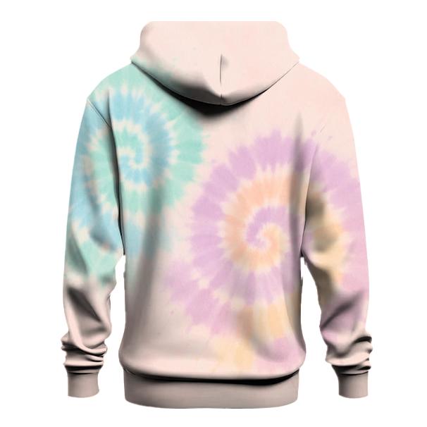 Candy Cloud Pastel Spiral Duo graphic hoodies