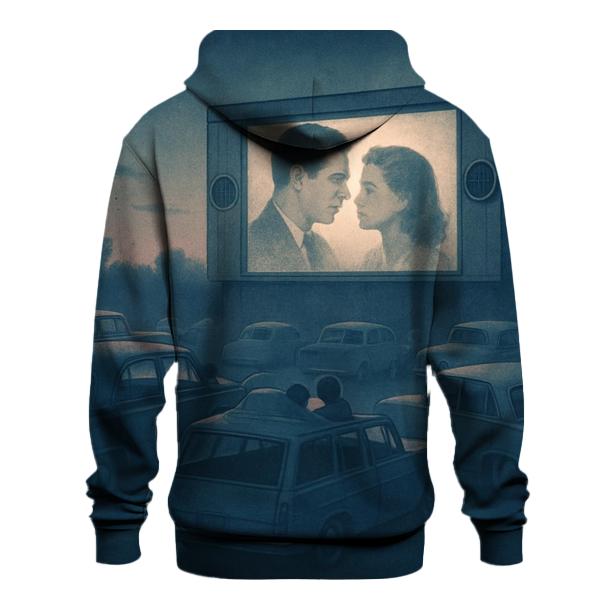 Classic Drive In Movie Night Scene hoodie trends