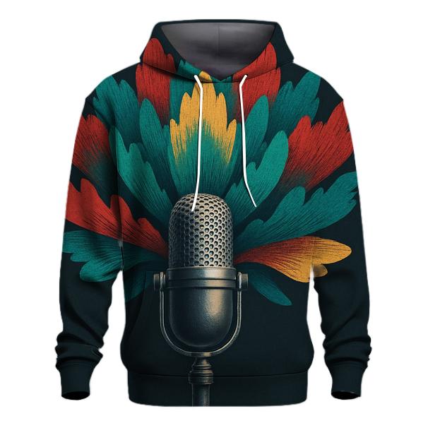 Chromatic Microphone Bloom hoodies fashion