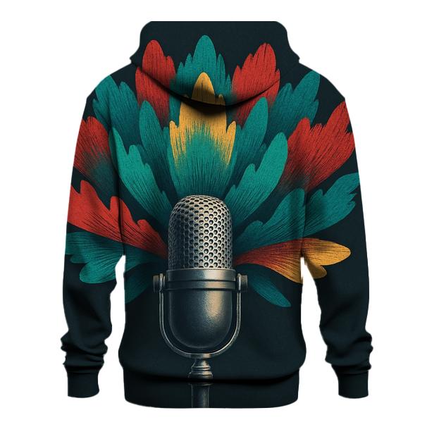 Chromatic Microphone Bloom hoodies fashion