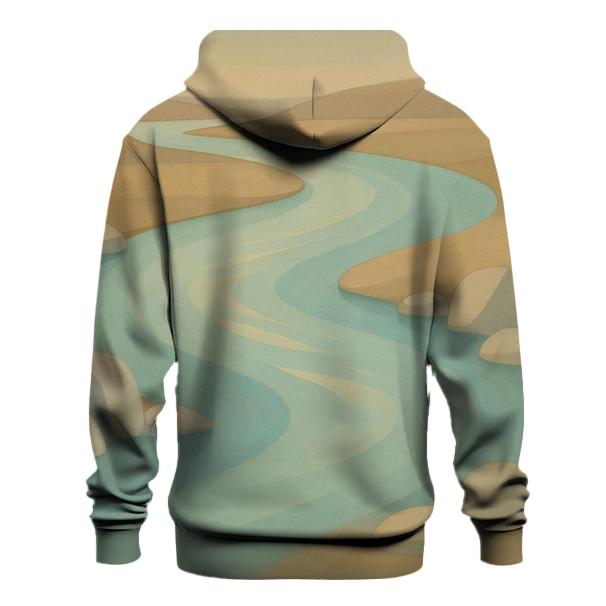 Flowing River Of Moments graphic hoodies