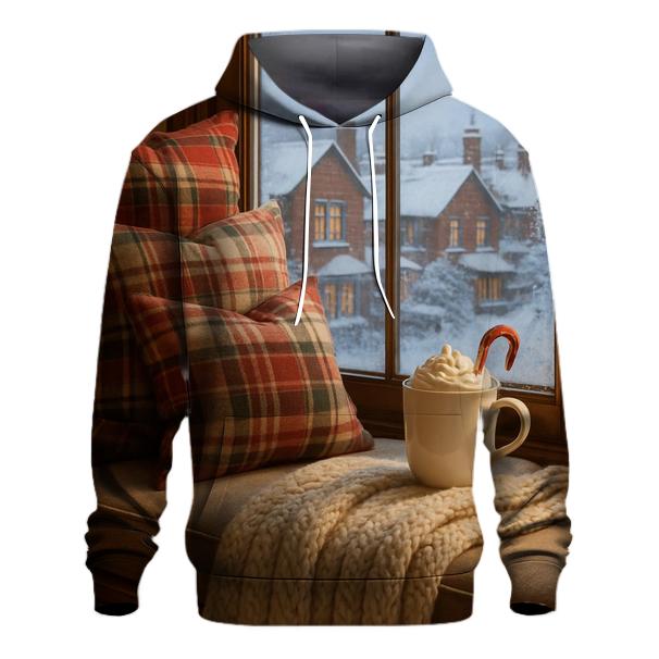 Cozy Window Seat On Christmas Day designer hoodies