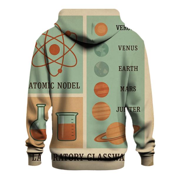 Retro Science Classroom Diagram Poster hoodie trends