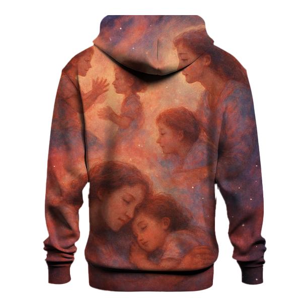 Nebula Of Shared Childhood Memories embroidered hoodies