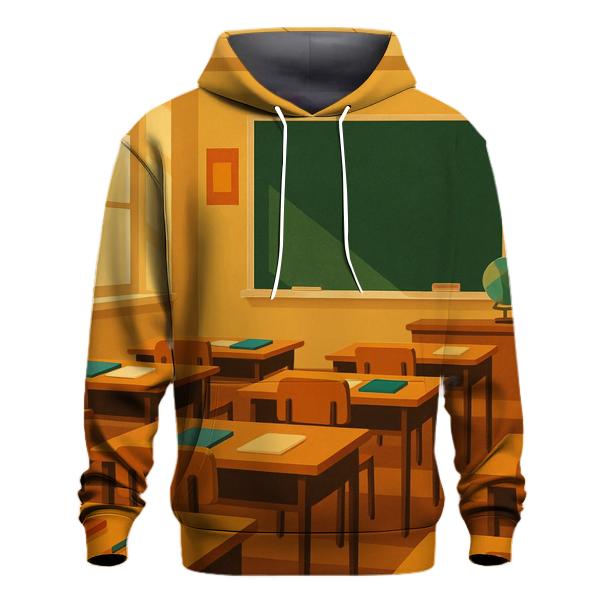 Classroom Chalkboard Vibes graphic hoodies