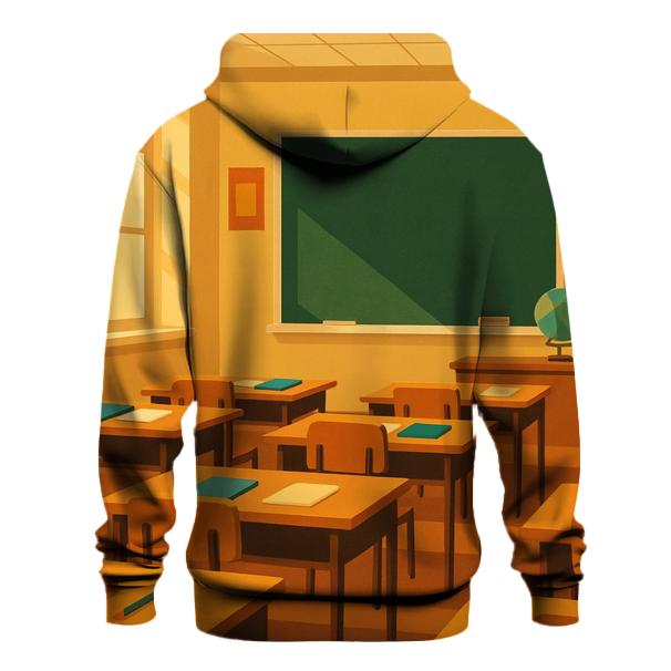 Classroom Chalkboard Vibes graphic hoodies