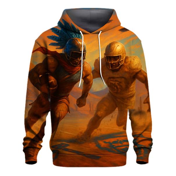 Desert Gridiron Braves Vs Cubs Mirage graphic hoodies