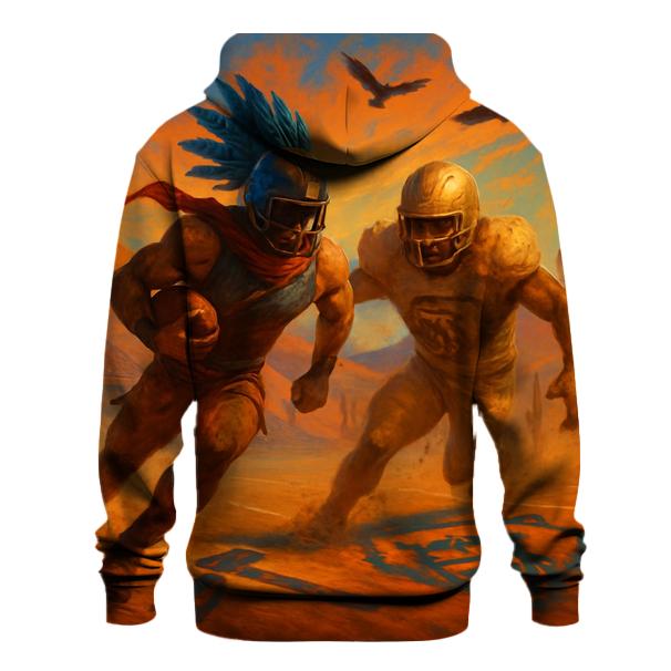 Desert Gridiron Braves Vs Cubs Mirage graphic hoodies