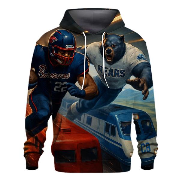 Night Train Rivalry Rumble graphic hoodies