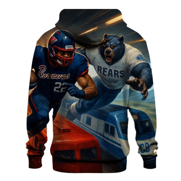 Night Train Rivalry Rumble graphic hoodies