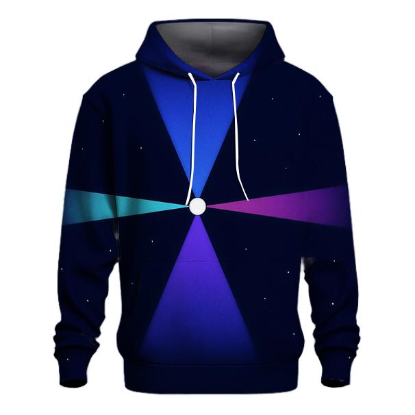 Pulsar Beam Fan printed hoodies
