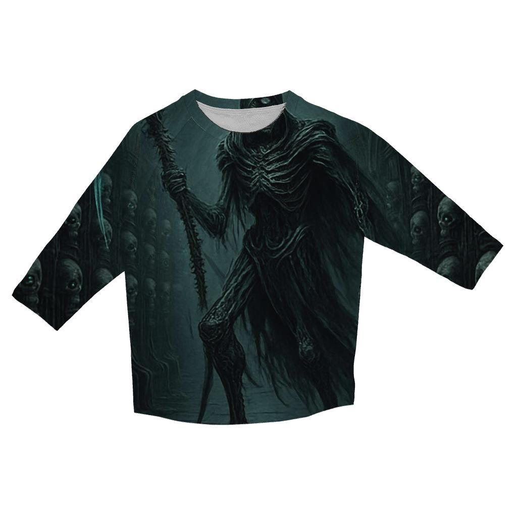 CatacombsOfTheMechanizedReaper stylish quarter sleeve tops
