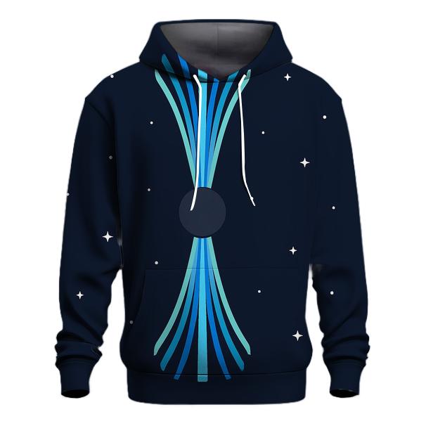 Jet Outflow Streamlines hoodie styles