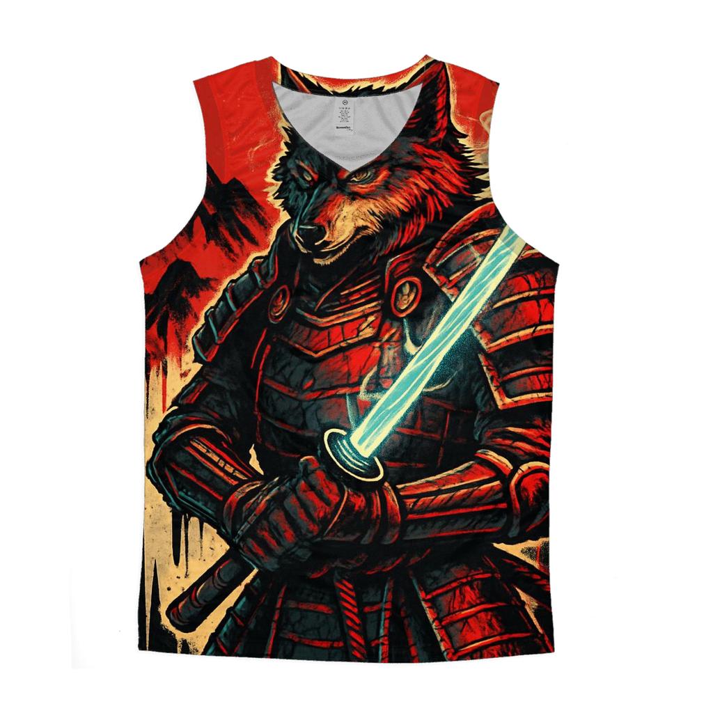 Shadow Samurai Wolf custom tank tops