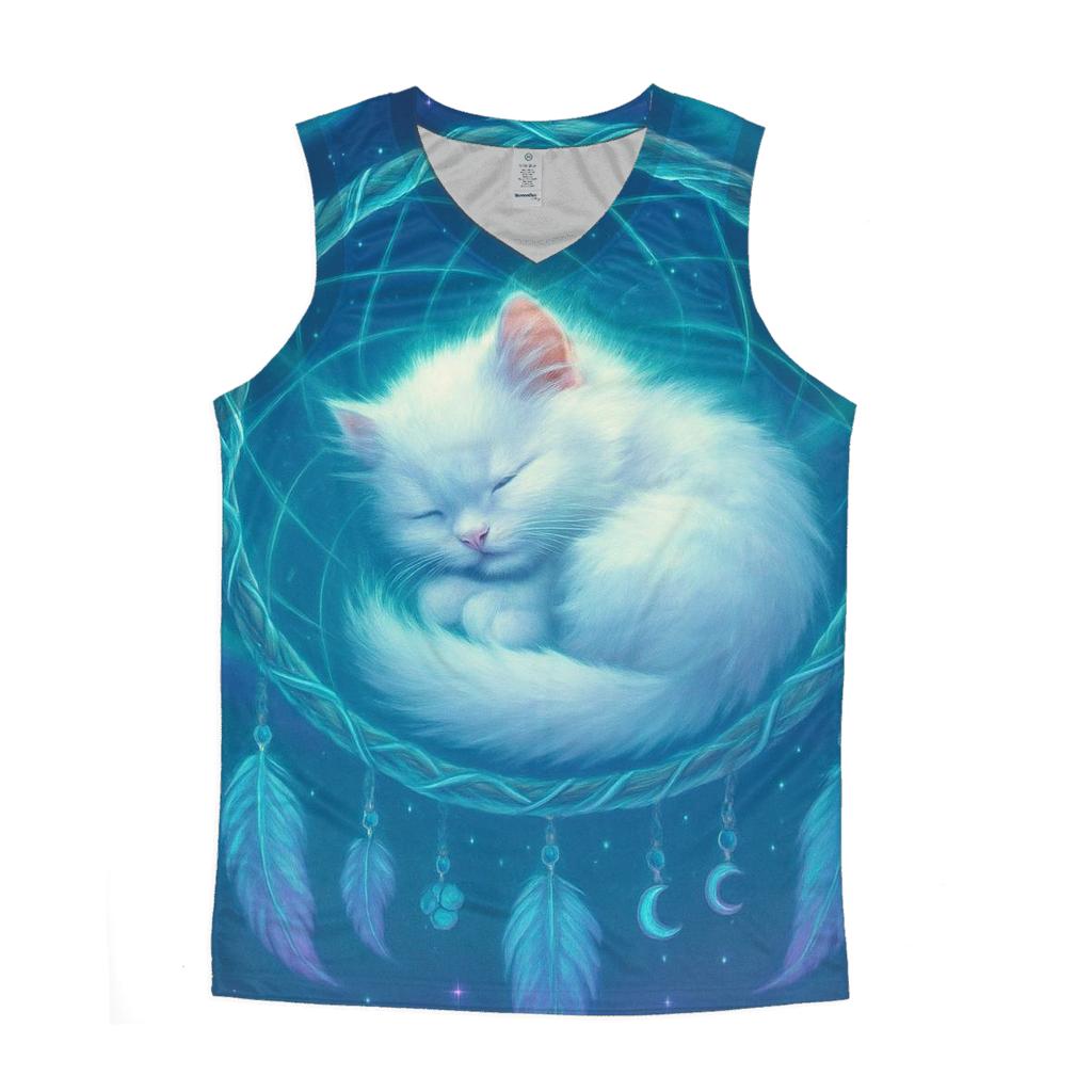 Aurora Dreamcatcher Cat stylish racerback tanks